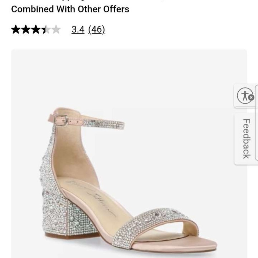 Elegant Women's Rhinestone Sandals